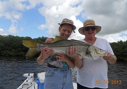 Tim and Amy BIG SNook